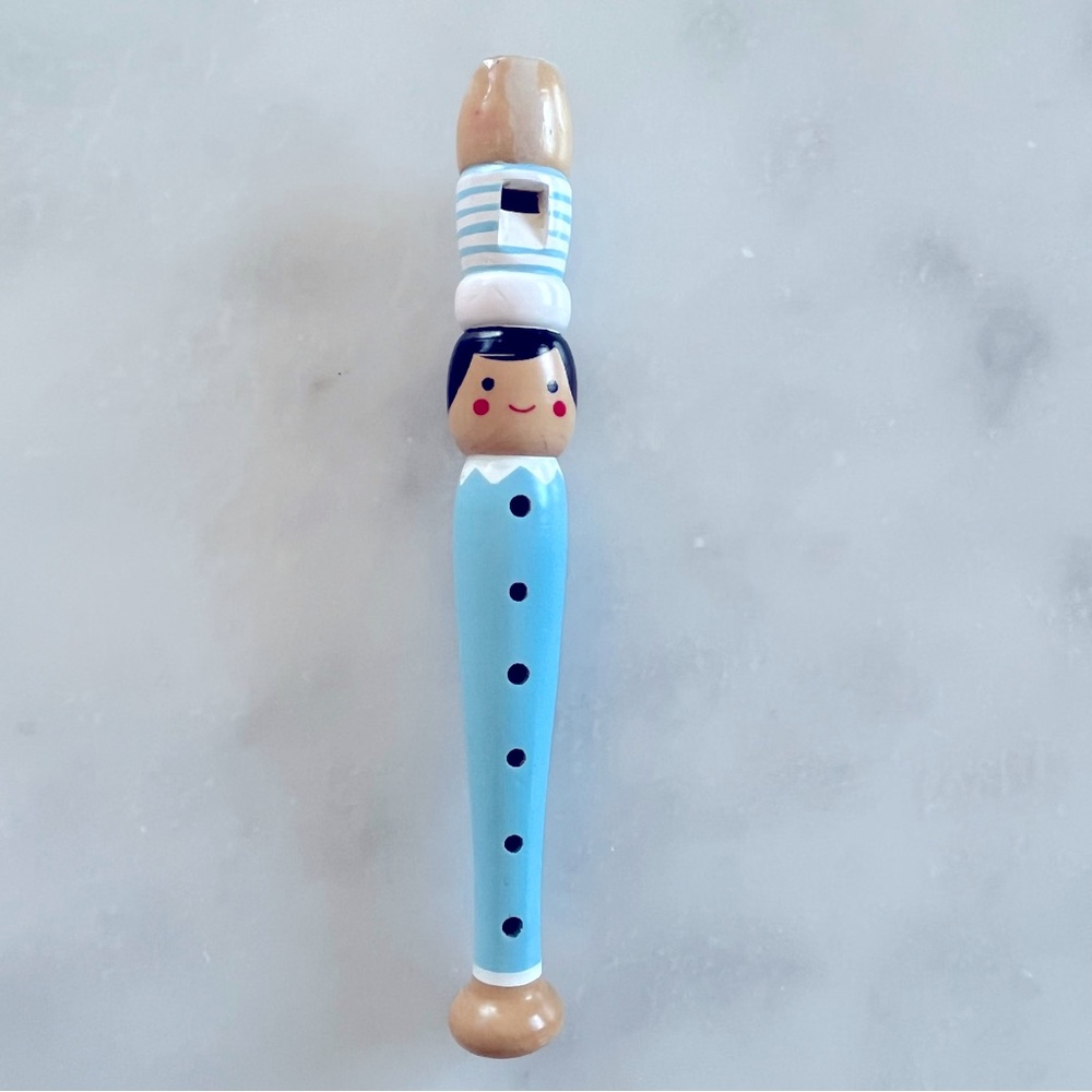 Children’s recorder by SEED Heritage Australia. Blue.